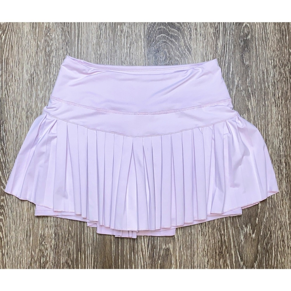 New M Mini Tennis Skirt Sky Purple White Gold Black Skort Shorts Pleated